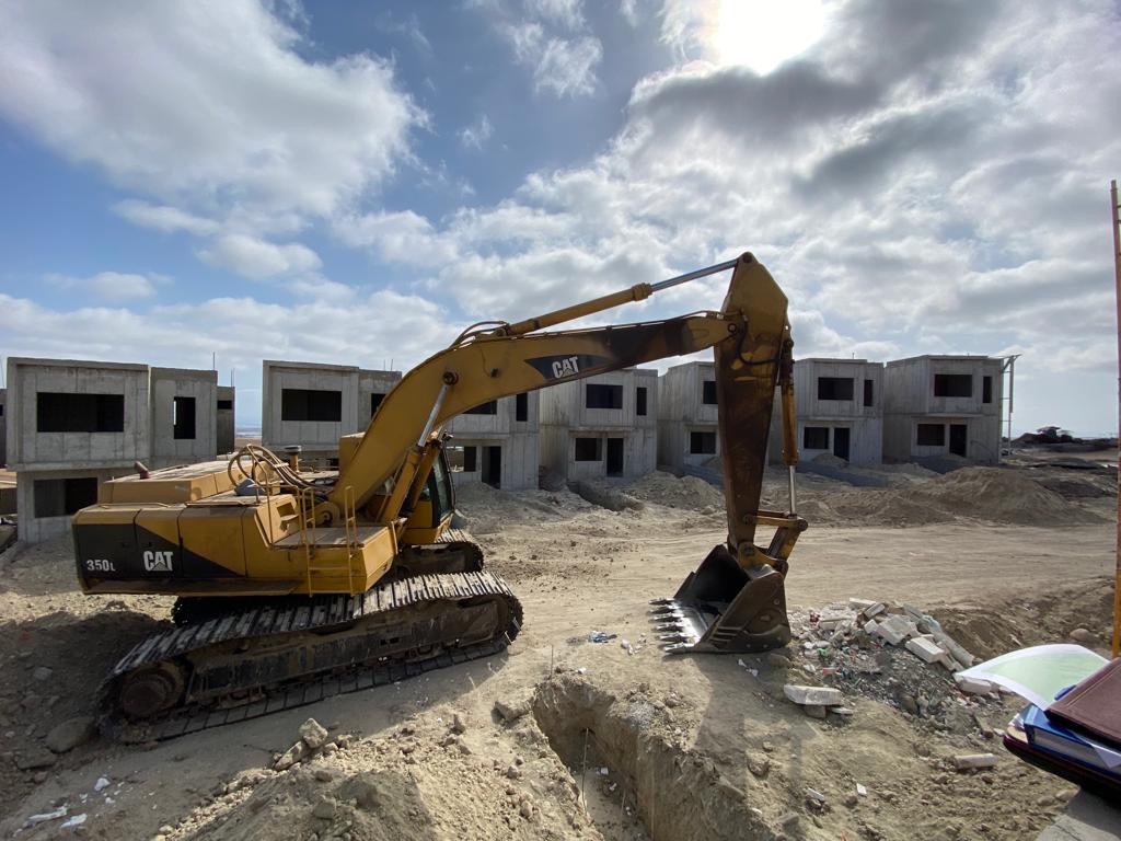 Excavación y preparación