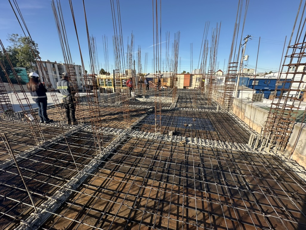 Armado de acero en losa